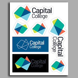 &ldquo;CUSTOMCUT&rdquo; 8&rdquo; x 10&rdquo; Full Color Removeable Kiss-Cut Sticker Sheet &ndash; 6 Mil